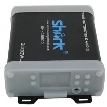 SHARK 3000W 8 Speaker Driver 7.1 Channels Motorcycle Speaker(AMPLIFIER ONLY, EXCLUDES SPEAKER)